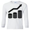 Ultra Cotton® Youth Long Sleeve T-Shirt. Thumbnail