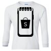 Ultra Cotton® Youth Long Sleeve T-Shirt. Thumbnail