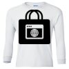 Ultra Cotton® Youth Long Sleeve T-Shirt. Thumbnail
