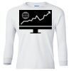 Ultra Cotton® Youth Long Sleeve T-Shirt. Thumbnail