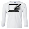 Ultra Cotton® Youth Long Sleeve T-Shirt. Thumbnail