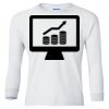 Ultra Cotton® Youth Long Sleeve T-Shirt. Thumbnail