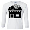 Ultra Cotton® Youth Long Sleeve T-Shirt. Thumbnail