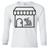 Ultra Cotton® Youth Long Sleeve T-Shirt. Thumbnail