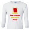 Ultra Cotton® Youth Long Sleeve T-Shirt. Thumbnail