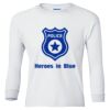 Ultra Cotton® Youth Long Sleeve T-Shirt. Thumbnail