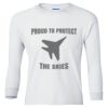 Ultra Cotton® Youth Long Sleeve T-Shirt. Thumbnail