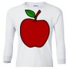 Ultra Cotton® Youth Long Sleeve T-Shirt. Thumbnail