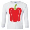 Ultra Cotton® Youth Long Sleeve T-Shirt. Thumbnail