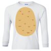 Ultra Cotton® Youth Long Sleeve T-Shirt. Thumbnail