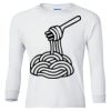 Ultra Cotton® Youth Long Sleeve T-Shirt. Thumbnail