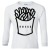 Ultra Cotton® Youth Long Sleeve T-Shirt. Thumbnail