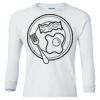 Ultra Cotton® Youth Long Sleeve T-Shirt. Thumbnail