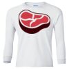 Ultra Cotton® Youth Long Sleeve T-Shirt. Thumbnail