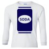 Ultra Cotton® Youth Long Sleeve T-Shirt. Thumbnail