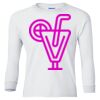 Ultra Cotton® Youth Long Sleeve T-Shirt. Thumbnail