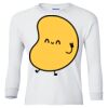 Ultra Cotton® Youth Long Sleeve T-Shirt. Thumbnail