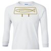 Ultra Cotton® Youth Long Sleeve T-Shirt. Thumbnail