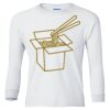 Ultra Cotton® Youth Long Sleeve T-Shirt. Thumbnail