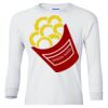 Ultra Cotton® Youth Long Sleeve T-Shirt. Thumbnail