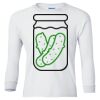 Ultra Cotton® Youth Long Sleeve T-Shirt. Thumbnail