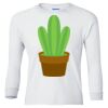 Ultra Cotton® Youth Long Sleeve T-Shirt. Thumbnail