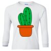 Ultra Cotton® Youth Long Sleeve T-Shirt. Thumbnail