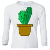 Ultra Cotton® Youth Long Sleeve T-Shirt. Thumbnail