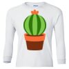 Ultra Cotton® Youth Long Sleeve T-Shirt. Thumbnail