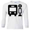 Ultra Cotton® Youth Long Sleeve T-Shirt. Thumbnail