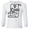 Ultra Cotton® Youth Long Sleeve T-Shirt. Thumbnail