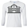 Ultra Cotton® Youth Long Sleeve T-Shirt. Thumbnail