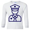 Ultra Cotton® Youth Long Sleeve T-Shirt. Thumbnail