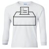Ultra Cotton® Youth Long Sleeve T-Shirt. Thumbnail