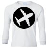 Ultra Cotton® Youth Long Sleeve T-Shirt. Thumbnail