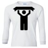 Ultra Cotton® Youth Long Sleeve T-Shirt. Thumbnail