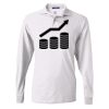SpotShield™ 50/50 Long Sleeve Sport Shirt. Thumbnail