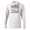 SpotShield™ 50/50 Long Sleeve Sport Shirt. Thumbnail
