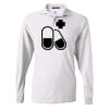 SpotShield™ 50/50 Long Sleeve Sport Shirt. Thumbnail