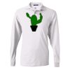 SpotShield™ 50/50 Long Sleeve Sport Shirt. Thumbnail