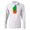 SpotShield™ 50/50 Long Sleeve Sport Shirt. Thumbnail