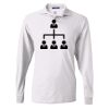 SpotShield™ 50/50 Long Sleeve Sport Shirt. Thumbnail