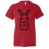 Youth Short Sleeve Crewneck Jersey Tee. Thumbnail