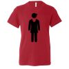 Youth Short Sleeve Crewneck Jersey Tee. Thumbnail