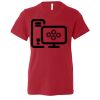 Youth Short Sleeve Crewneck Jersey Tee. Thumbnail