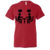 Youth Short Sleeve Crewneck Jersey Tee. Thumbnail
