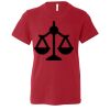Youth Short Sleeve Crewneck Jersey Tee. Thumbnail