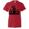 Youth Short Sleeve Crewneck Jersey Tee. Thumbnail