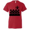 Youth Short Sleeve Crewneck Jersey Tee. Thumbnail
